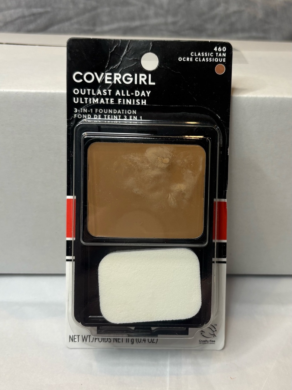 CoverGirl Outlast All-Day Ultimate Finish 3-in-1 Powder Foundation 460 Tan